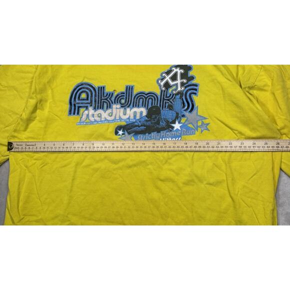 Y2K Akdmks Stadium Strictly Home Run Hitters Graphic T-Shirt Skater Sports 3XL - Picture 8 of 9